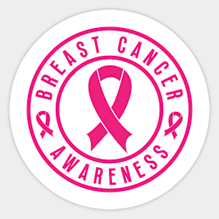 Breast cancer awareness Sticker